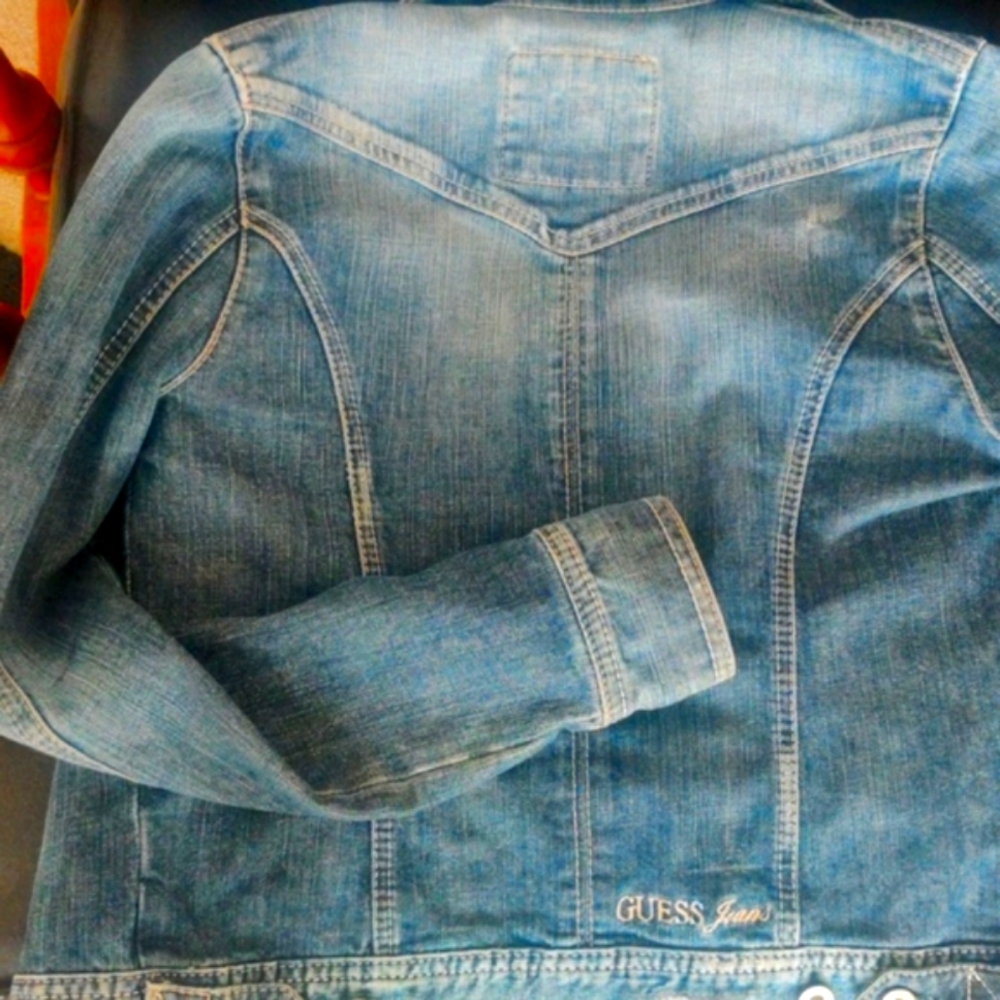 Guess Jean Jacket Euc - image 5